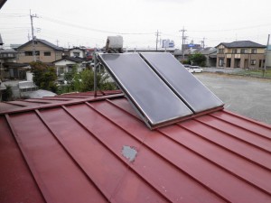 太陽熱温水器