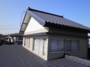 屋根アフター　かわら455