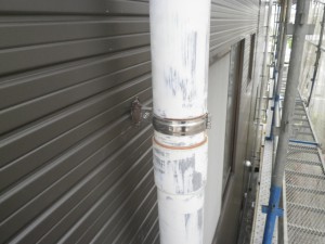ステンレス製の雨樋金物