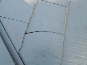 カラーベストの割れ