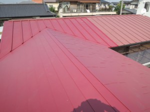 コロニアル屋根カバー工法