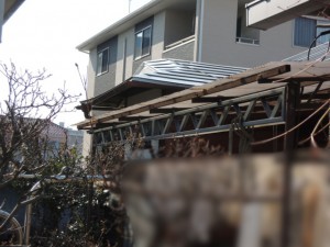 屋根下地の補強