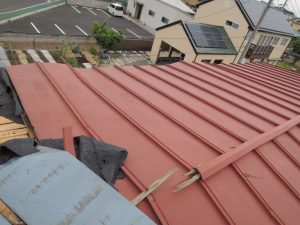 台風による屋根の被害